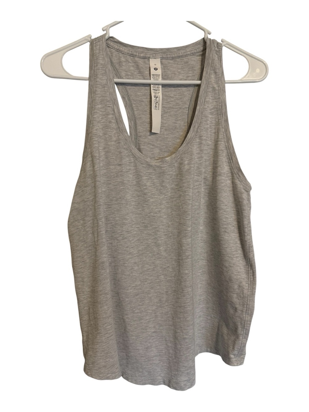 Cozy Grey Racerback Tank Top - Lululemon